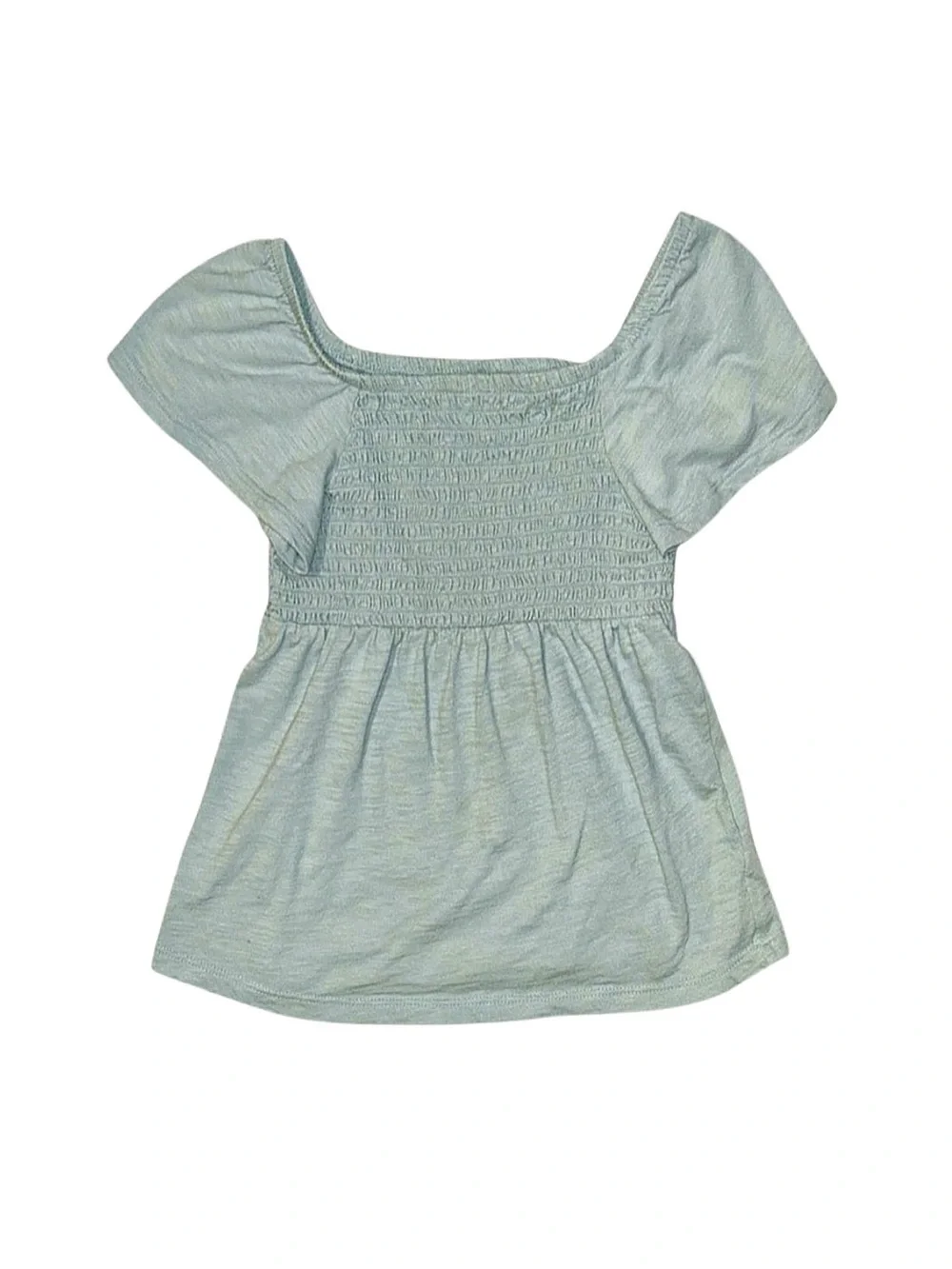 OLD NAVY Girl's Green Short Sleeve Top Size Medium 8